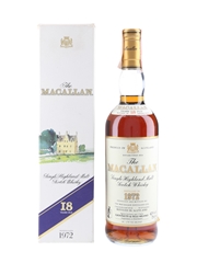 Macallan 1972 18 Year Old