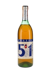 Pernod Pastis 51 Bottled 1960s - Spirit 100cl / 45%