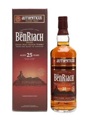 Benriach 25 Years Old Authenticus Peated Malt 70cl / 46%