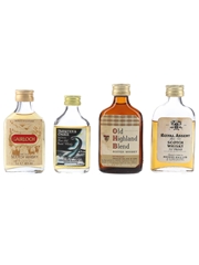 Gairloch, Monster's Choice, Old Highland Blend & Royal Assent Bottled 1970s & 1980s 4 x 4cl-5cl / 40%