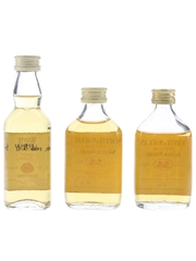 Whyte & Mackay Bottled 1980s 3 x 5cl / 40%