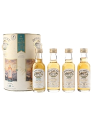 Bowmore Miniatures Collection Legend, 12, 17 & 21 Year Old 4 x 5cl / 43%