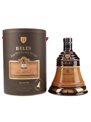 Bell's 12 Year Old Bottled 1980s - Brown Ceramic Decanter 75cl / 43%