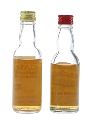 Cardhu & Inchgower 12 Year Old Bottled 1980s 2 x 5cl / 40%