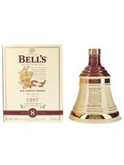 Bell's Christmas 1997 Ceramic Decanter Ingredients Of Quality 70cl / 40%