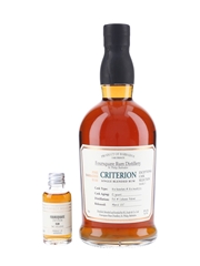 Foursquare Criterion 10 Year Old With Miniature Bottled 2017 3cl & 70cl / 56%