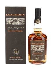 Longmorn 15 Year Old Bottled 1990s 70cl / 45%