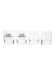 Clan Campbell & The Claymore Whisky Tumblers