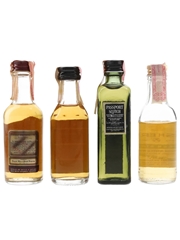 Assorted Blended Whisky Chivas Regal, Cuttty Sark, Passport & Usher's 4 x 4.7cl