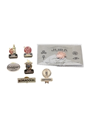 Assorted Scotch Whisky Pin Badges
