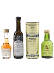 Assorted Scotch Whisky Liqueurs Brammle, Hebridean, Wallace 3 x 2cl-5cl