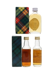 Assorted Speyside Single Malt Whisky Inc 1959-60 Mortlach 3 x 5cl / 40%