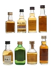 Assorted Speyside Single Malt Whisky Incl. Macallan 10 Year Old 8 x 5cl