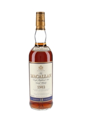 Macallan 1982 18 Year Old