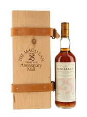 Macallan 1972 25 Year Old Anniversary Malt