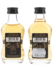 Jura 10 Year Old Bottled 2010 2 x 5cl / 40%