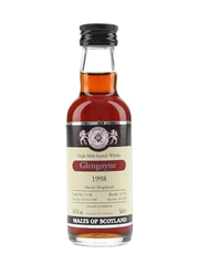 Glengoyne 1998 Cask 1130 Bottled 2009 - Malts Of Scotland 5cl / 54.5%