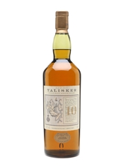 Talisker 10 Years Old Map Label 100cl