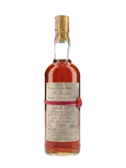 Macallan 1957 Handwritten Label