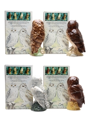 Whyte & Mackay Scottish Owls Decanters Royal Doulton 4 x 20cl / 40%