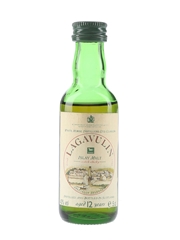 Lagavulin 12 Year Old Bottled 1980s - White Horse Distillers 5cl / 43%