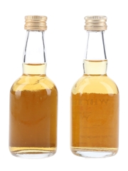 Whyte & Mackays De Luxe & Special Bottled 1970s 2 x 5cl / 40%