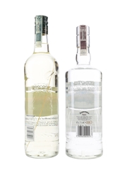 Polmos Zubrowka Biala & Bison Vodka Bottled 2000s 2 x 70cl / 40%