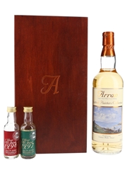 Arran Scottish Painters Collection With Arran 1996 & 1997 Spirit 70cl & 2 x 5cl