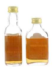 Auchentoshan 12 Year Old & Pure Malt Bottled 1970s & 1980s 4.7cl & 5cl / 40%