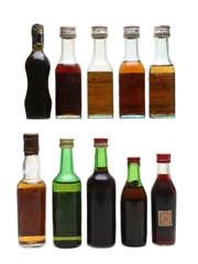 Assorted Vermouth Incl. Cinzano & Noilly 10 x 5cl & 10cl