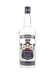 Smirnoff Blue Label Bottled 1980s - England 100cl / 50%