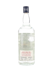 Smirnoff Blue Label Bottled 1980s - England 100cl / 50%