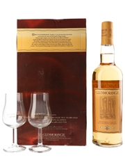 Glenmorangie 10 Year Old Gift Set with Tasting Glasses 70cl / 40%