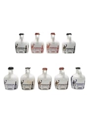 Assorted Pickwick Ceramic Decanters  9 x 5cl