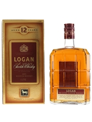 Logan De Luxe 12 Year Old Bottled 1980s - White Horse Distillers 100cl / 43%