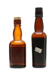 Wiley & Co. Very Old Choice Scotch Whisky & Royal Nonpareil Scotch Whisky Bottled 1960s 2 x 5cl