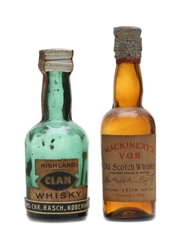 Highland Clan & Mackinlay's Scotch