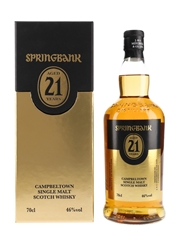 Springbank 21 Year Old Bottled 2015 70cl / 46%