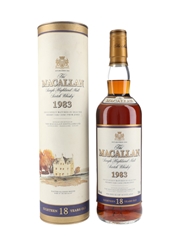 Macallan 1983 18 Year Old  70cl / 43%