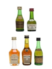 Bisquit, Courvoisier, Hennessy, Martell & Remy Martin
