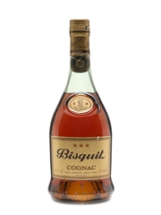Bisquit 3 Star Cognac Bottled 1970s 68cl / 40%