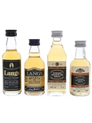 Lang's & Stewarts Cream Of The Barley  4 x 4.7cl-5cl / 40%