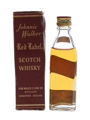 Johnnie Walker Red Label Bottled 1960s 5cl / 40%