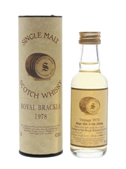 Royal Brackla 1978 14 Year Old Bottled 1998 - Signatory Vintage 5cl / 43%