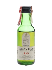 Lagavulin 16 Year Old Bottled 1980s-1990s - White Horse 5cl / 43%