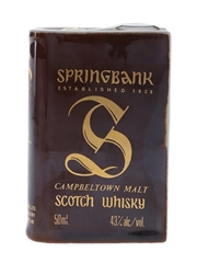 Springbank Volume IV Bottled 1980s - Ceramic Book 5cl / 43%