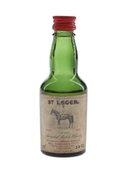 St Leger Light Dry Choice Scotch Whisky Bottled 1960s - Claretta di V Rosignano 3.8cl / 43%