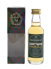 Miltonduff 10 Year Old Bottled 2000s - Gordon & MacPhail 5cl / 40%