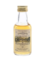Glendronach 12 Year Old Original Bottled 1980s 5cl / 40%