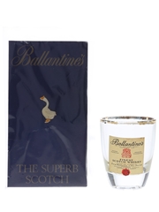 Ballantine's Shot Glass & Pin Badge